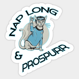 OG TREK - Live Long & Prospurr Sticker